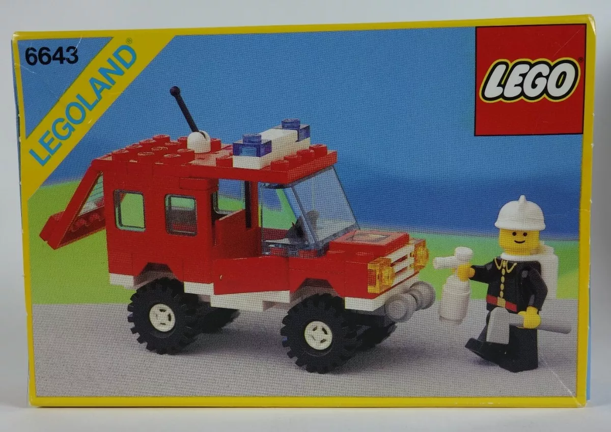 Old lego fire truck new arrivals