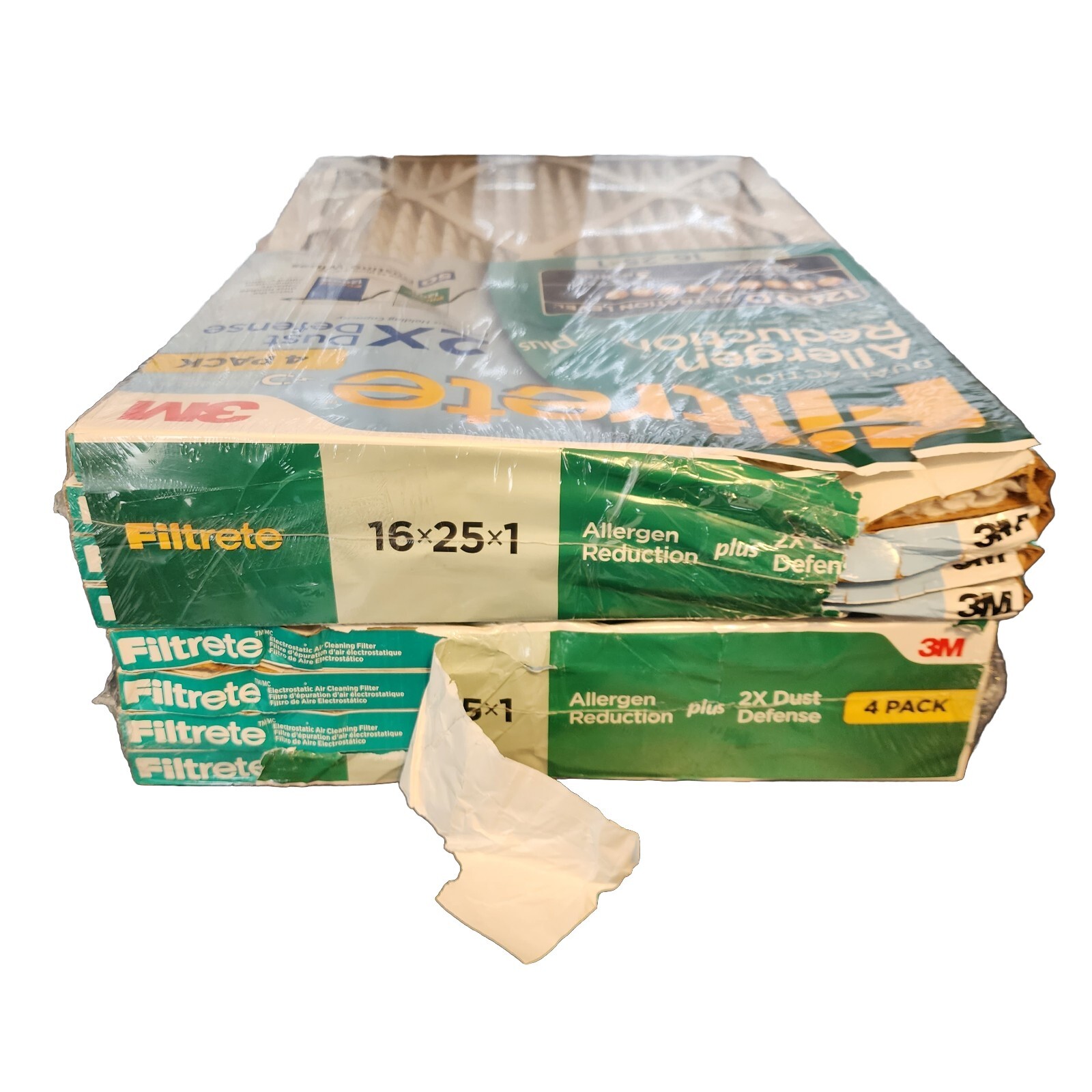 (8 Filters) Filtrete 16x25x1 Allergen Reduction Plus 1200D Dust Defense