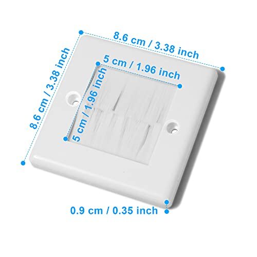 2 Pack TV Cord Hider for Wall Mounted Wall Cable Management Kit Hide Cords Wires