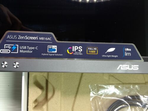 Asus ZenScreen MB16A 16 Inch Portable Monitor TESTED & WORKING CONDITION - Picture 7 of 15