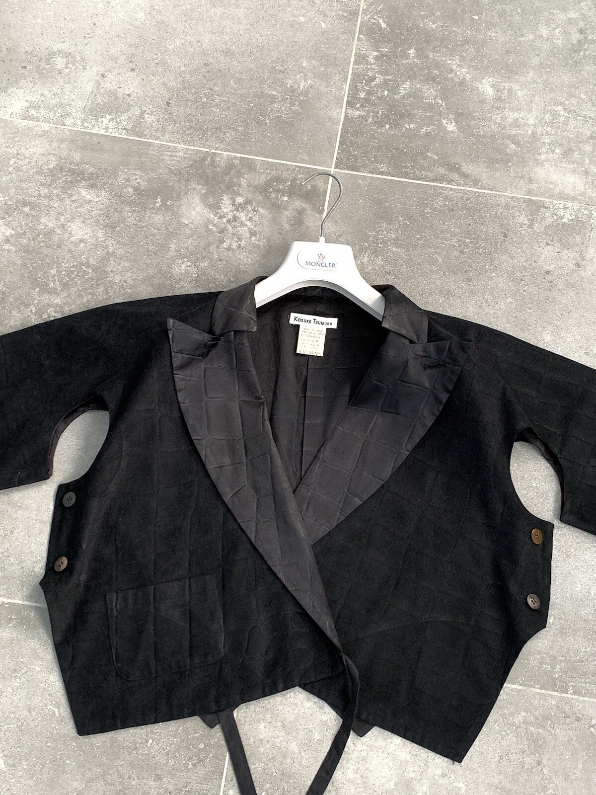 Vintage Oversized Women's KOSUKE TSUMURA x ISSEY MIYAKE Blazer Japan Jacket SZ M image 6