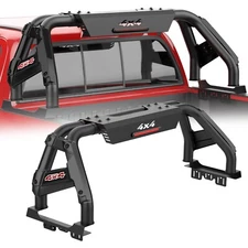Adjustable Truck Bed Chase Rack Roll Bar For F-150 Silverado Sierra Ram Tacoma