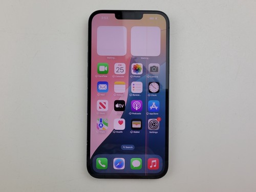 Apple iPhone 14 Plus (A2632) 128GB - Black (Unlocked) - *DAMAGED* - Clean IMEI