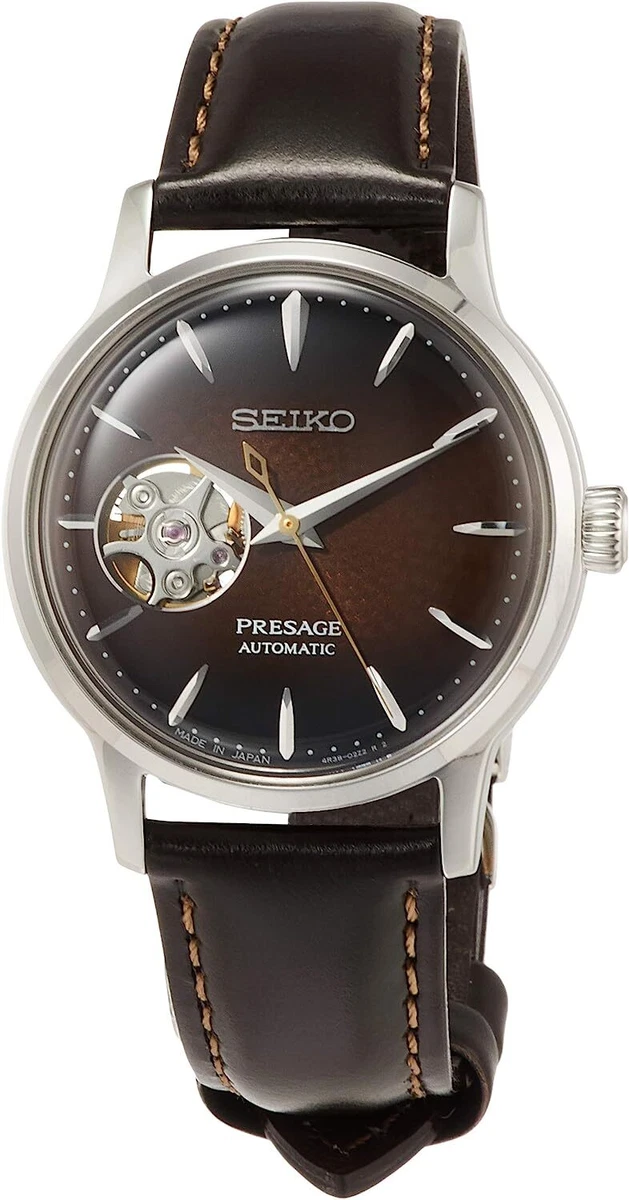 seiko cocktail time brown