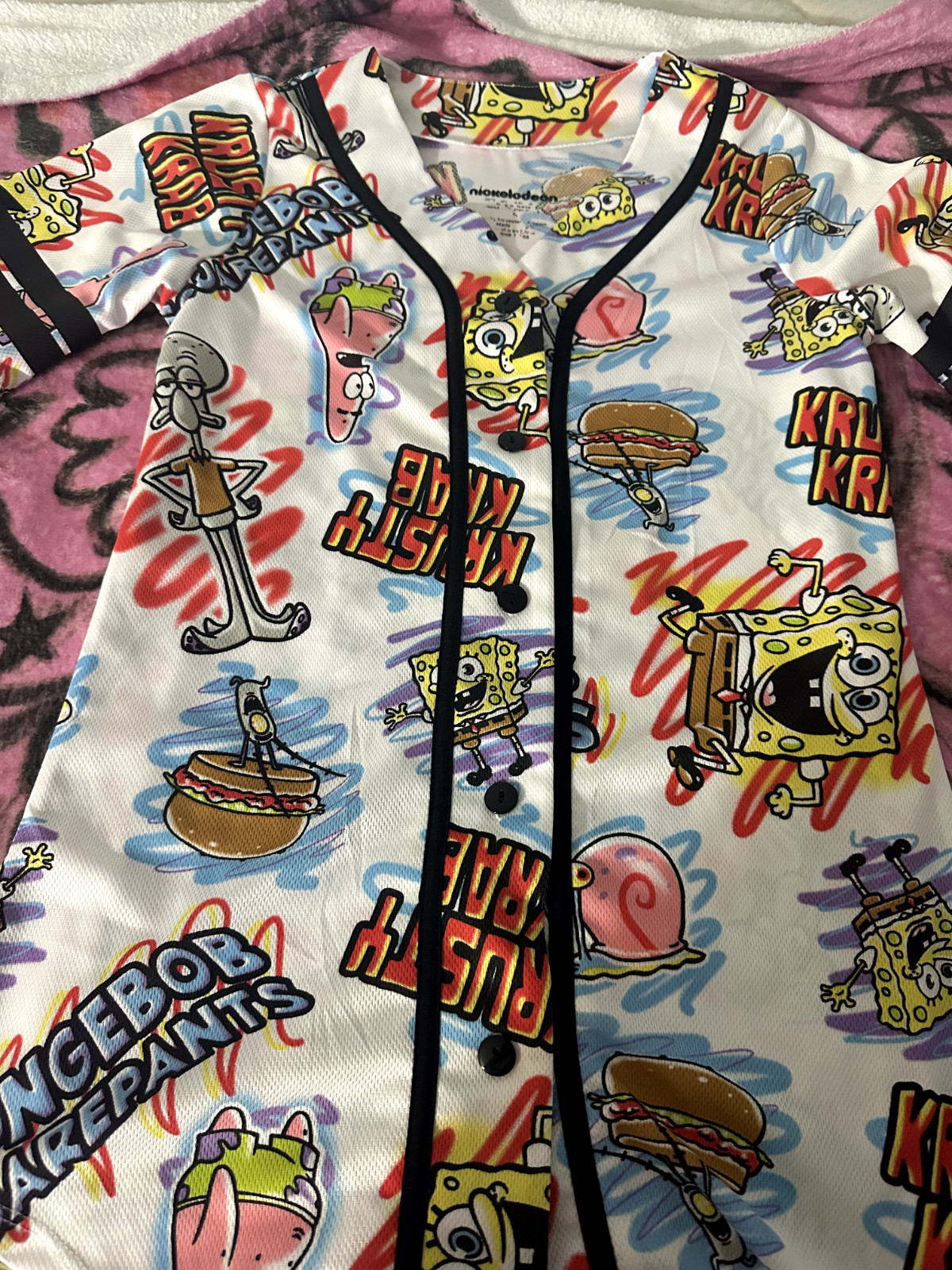 spongebob squarepats jersey - image 1