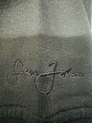 Y2K Vintage Sean John Medieval Crest Zip Up Hoodie Black Urbanwear Streetwear - Picture 5 of 6
