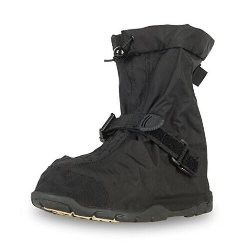 11" Villager Nylon All Season Waterproof Overshoes (VIS1) Large Black - Picture 1 of 8