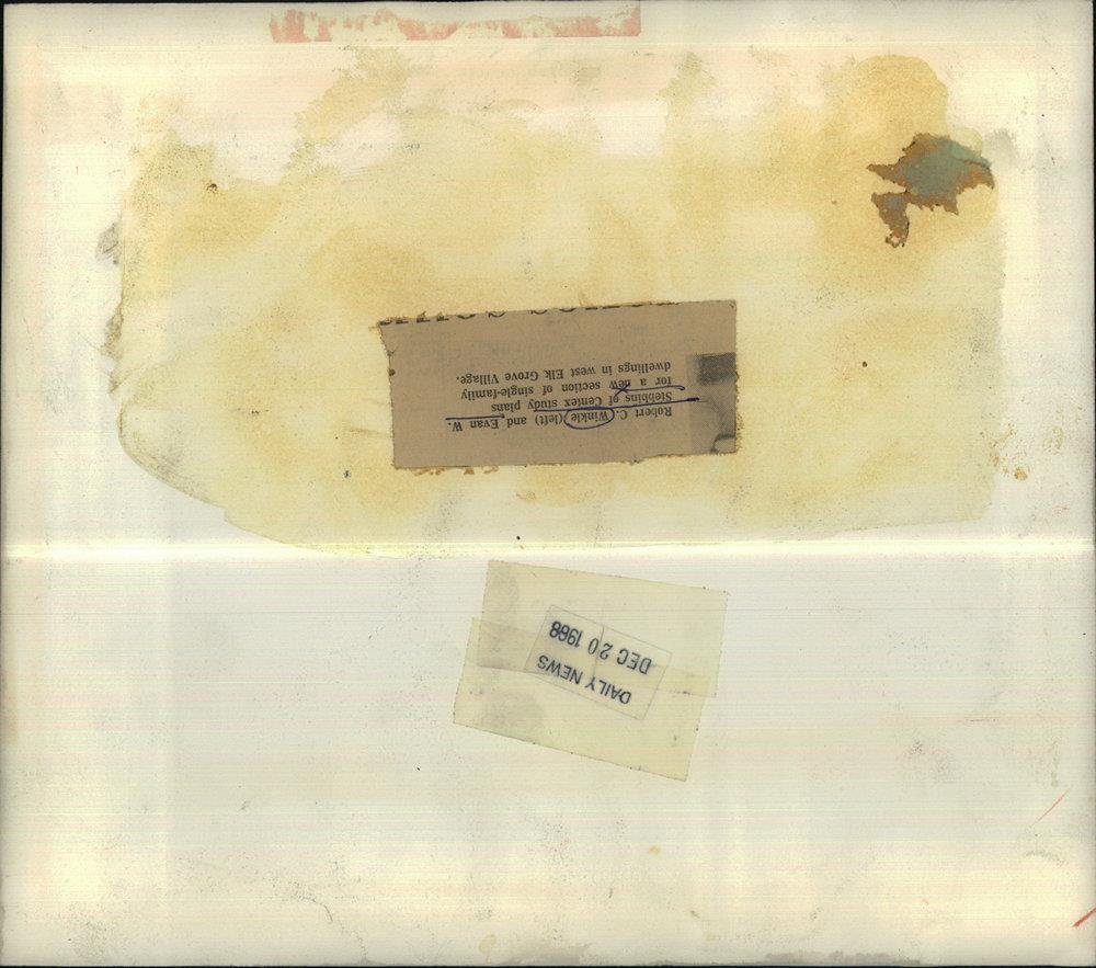 1968 Press Photo Robert C. Winkle/Evan W. Stebbins/Housing/Chicago