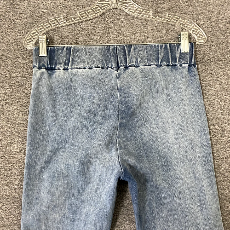 Soft Surroundings Women’s Size PXS Petite Light Wash Pull On Skinny Denim Pants - Image 4 of 4