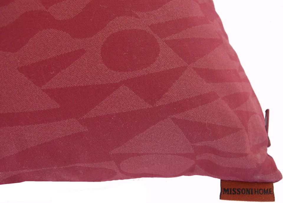 FUNDA DE COJÍN MISSONI GRAFFITI LOGO PERCAL 16x16" TINTES ECOLÓGICOS HARRY T56 Foto 3 de 4