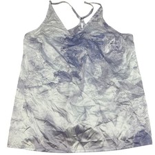 Stars Above Women's Purple Tie-Dye Satin Sleep Camisole - Size XS - NWT