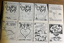 MATT FEAZELL & NOT AVAILABLE COMICS LOT 1986-87 - 8 MINI-COMICS SET!