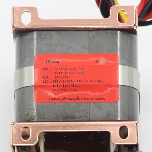Upgraded Double C Type 150VA Power Audio Transformer 300V-0-300V 0-6.5V 0-14V - Picture 7 of 7