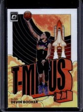 2021-22 Panini Donruss Optic Devin Booker T Minus 3...2...1... #15 Suns