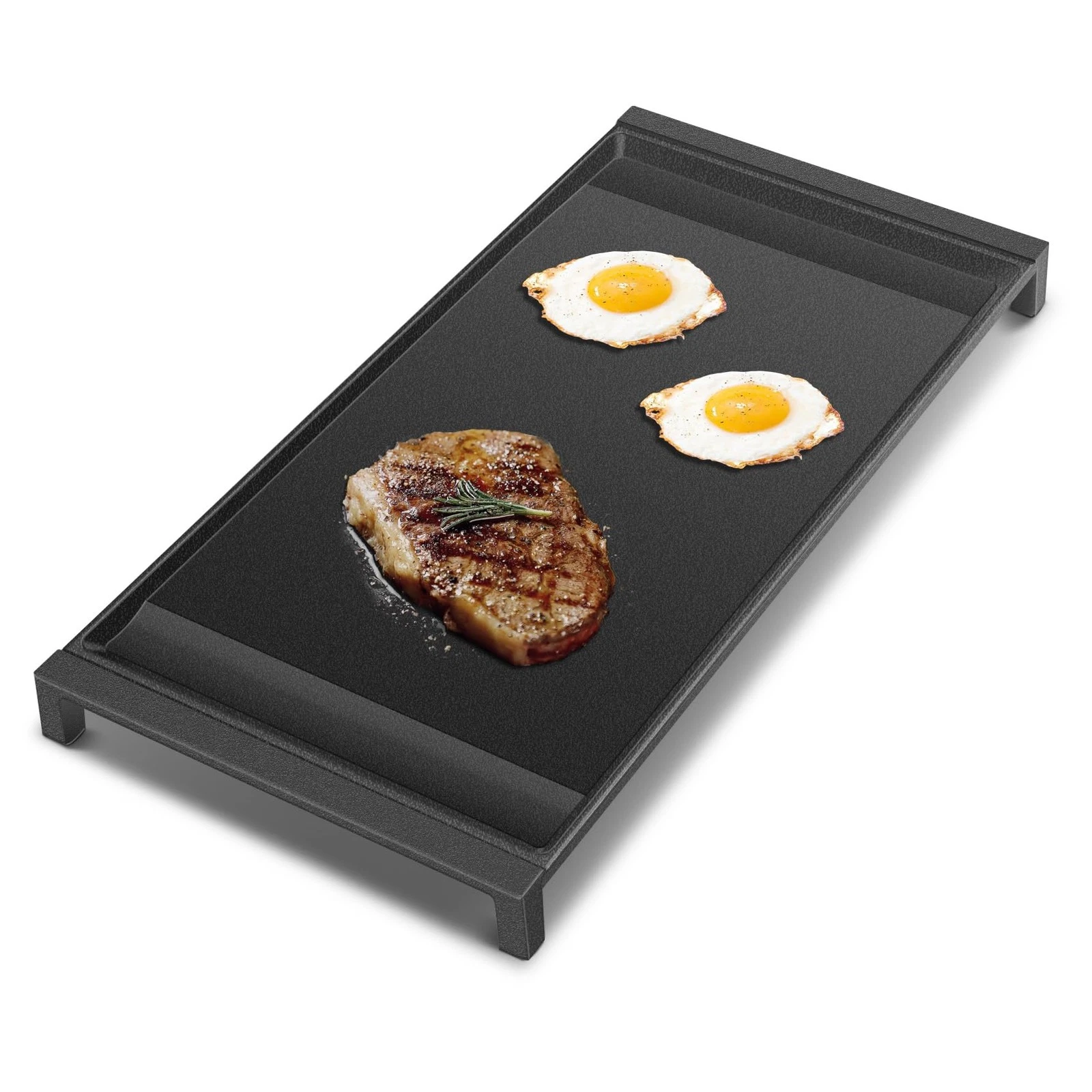 Cast Iron Griddle 19.5"x9" Nitrided Non-stick WB31X24738 WB31X49806 for GE Stove