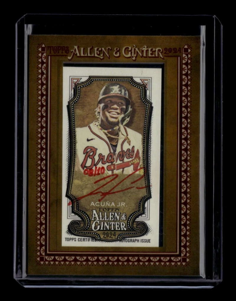 2024 Topps Allen & Ginter - Ronald Acuña Jr. #MA-RA for sale | eBay