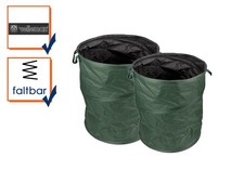 POP-UP Gartenabfallsack Set mit Griffen von PEREL, Kapazität  175L und 85L
