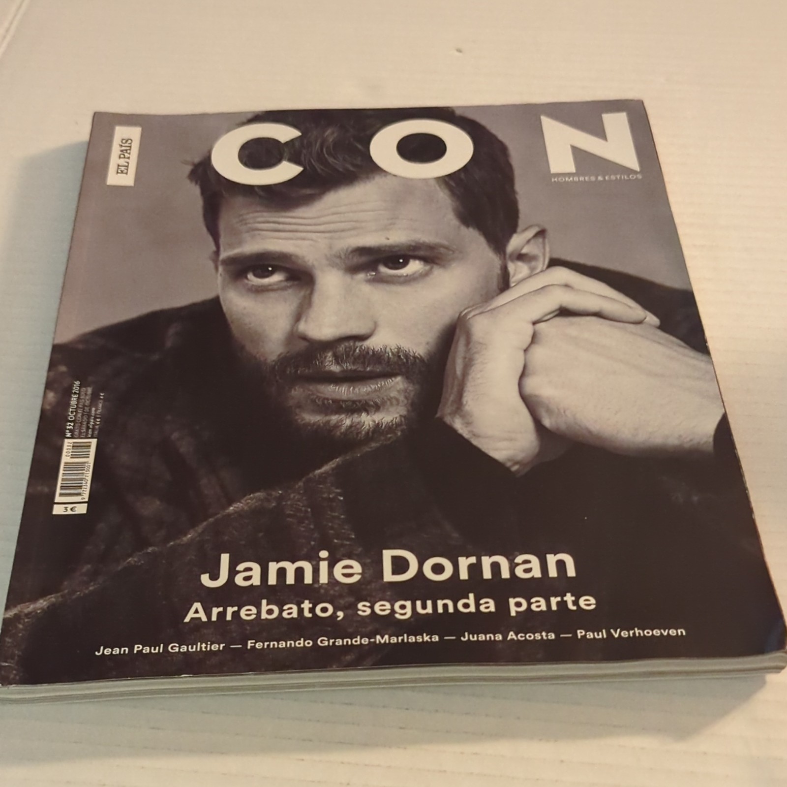 ICON El País magazine October 2016 issue, Jamie Dornan