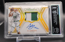 Al Horford 2024 Panini Flawless Gold Signature Patch 1/10 Auto AC 9.5 Celtics