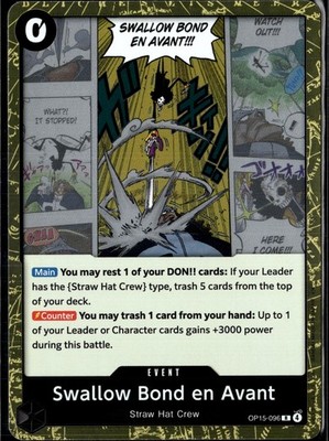 Swallow Bond en Avant Foil R Adventure on Kami's Island OP15-096 NM
