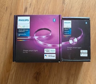 Philips Hue White & Color Ambiance Lightstrip Plus Basis-Set V4 2m + 1m