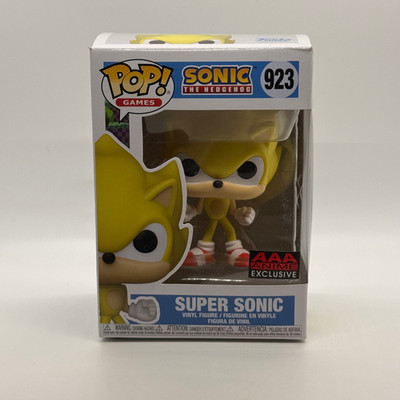 Funko Pop!: Sonic the Hedgehog - Super Sonic - (AAA Exclusive) #923