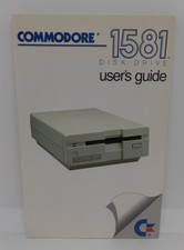 Guida utente unità disco Commodore 1581 originale vintage 1987 *Nuova