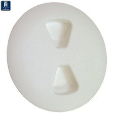 T-H Marine DPSLP42DP 4" Low Profile White Deck Plate With Gasket