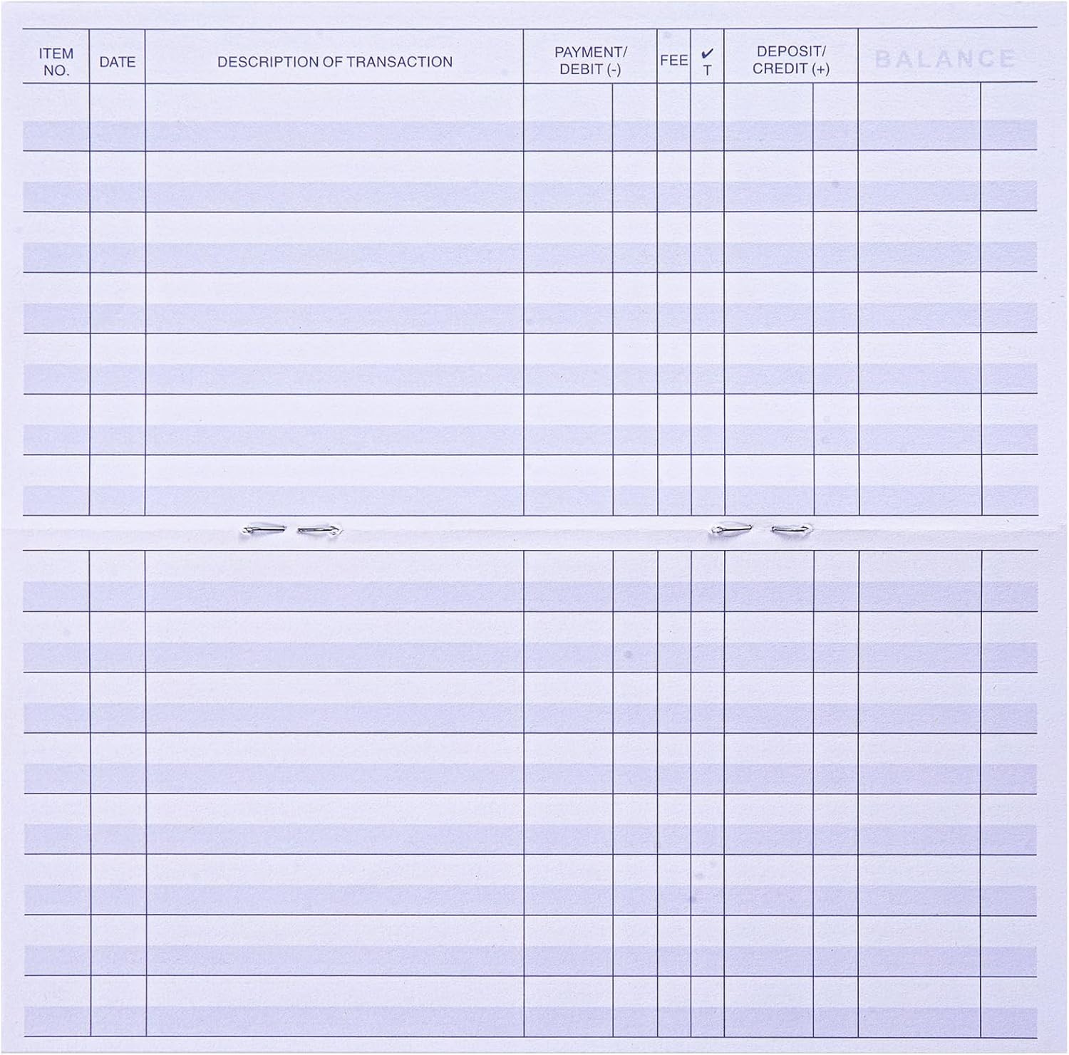 как выглядит 24 Pack Checkbook Registers, Easy Read Personal Checkbook Transaction Log Book фото