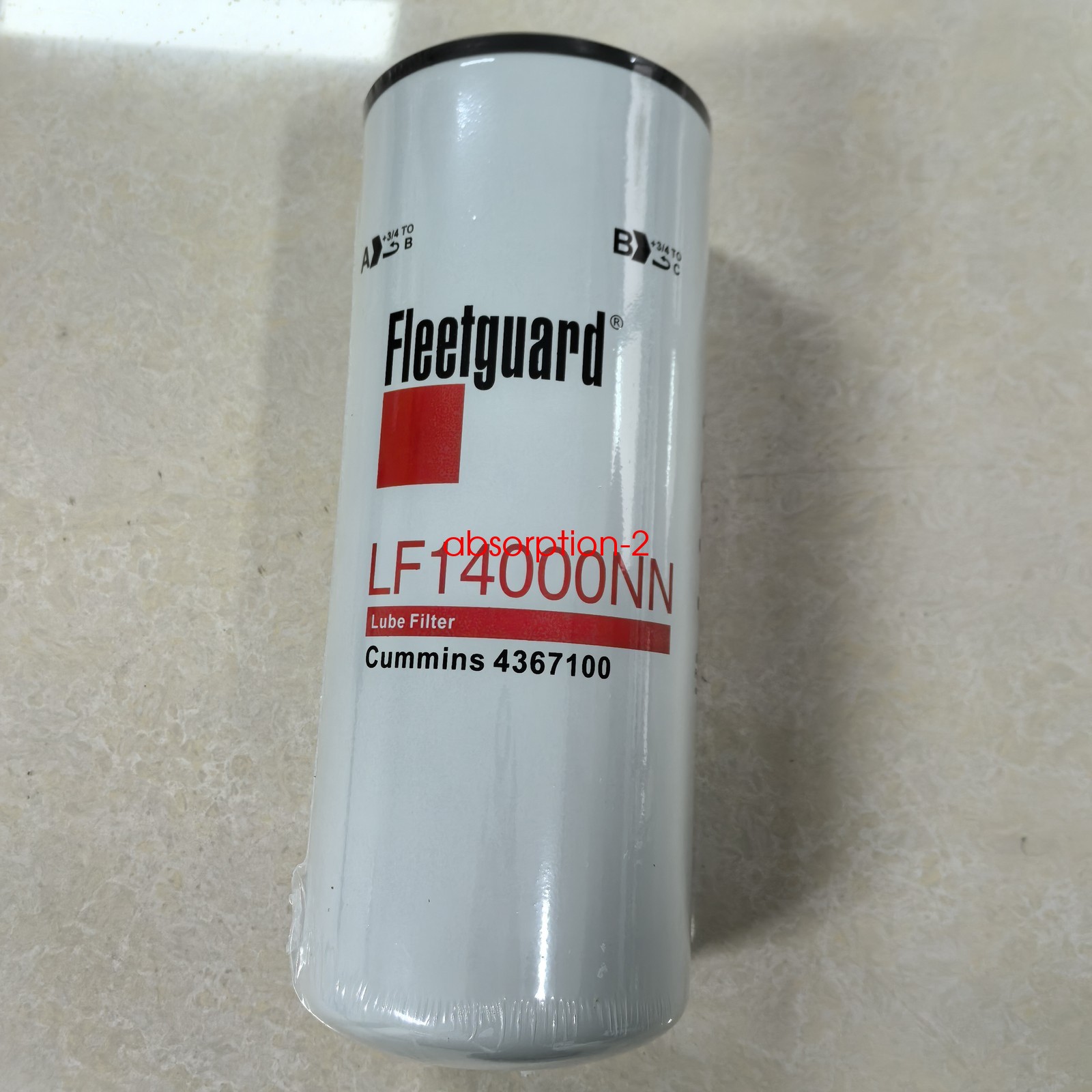 Fleetguard LF14000NN Oil Filter for Cummins ISX 4367100 OEM, 6-Pack