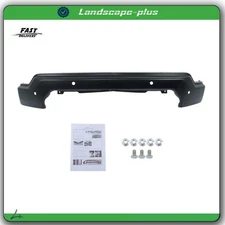 For GMC Sierra 1500 2019-2021 Front Bumper Face Bar W/ Sensor Holes Black Steel