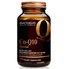 Doctor Life CoQ10 130 mg + huile coco bio, 100 gélules
