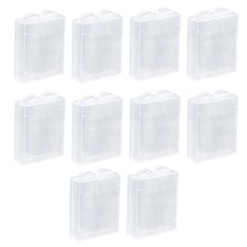 10Pcs Clear Battery Protective Storage Box Carrying Case For GoPro Hero 10 9