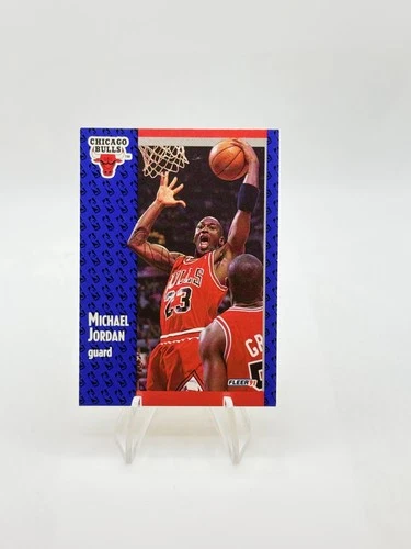 1991-92 Fleer Michael Jordan #29 Chicago Bulls MJ HOF