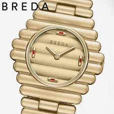 BREDA CODA 1756A Watch Gold