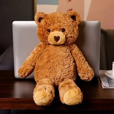 Brown Nose Bear Plush Toy 12" Stuffed Animal Toddler Doll Gift for Kids