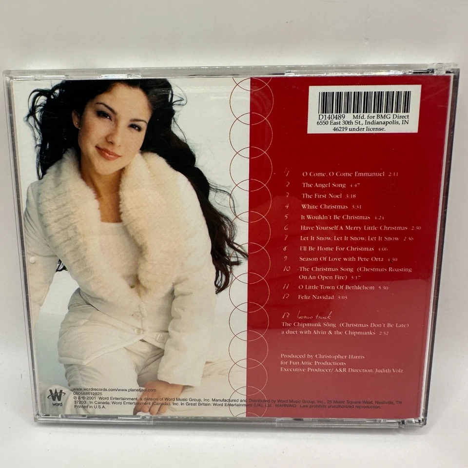 Jaci Velasquez Christmas CD 2001 Christian Vocal Holiday Music Word/Warner - Image 2 of 4