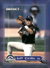 2000 Fleer Impact #56 Jeff Cirillo
