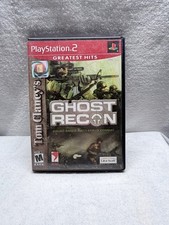 Tom Clancy's Ghost Recon Sony PlayStation 2 Good Used Condition Video Game