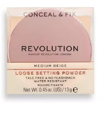 Image of Revolution Conceal and Fix Setting Powder Medium Beige