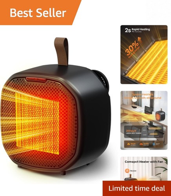 #ad #ad Quiet 2 in 1 Portable Heater and Fan Safe Rapid Heating for 200 Sq Ft Rooms $21.59