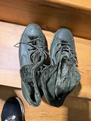 Converse Boot size 9 Faux Fur Lined