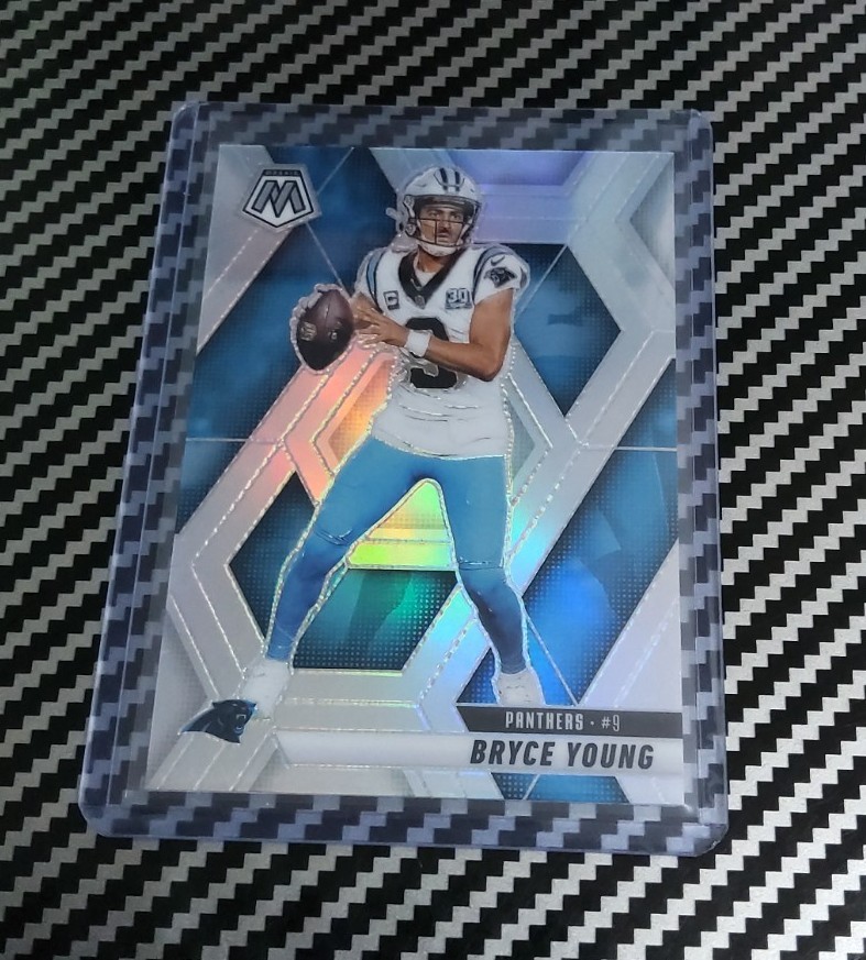 2025 Panini Mosaic - Bryce Young #86 Silver Prizm SP Near Mint Panthers