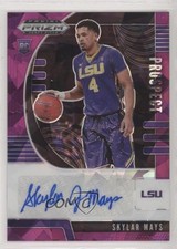 2020-21 Panini Prizm Draft Picks Prospect Purple Ice 30/99 Skylar Mays Auto 2r7