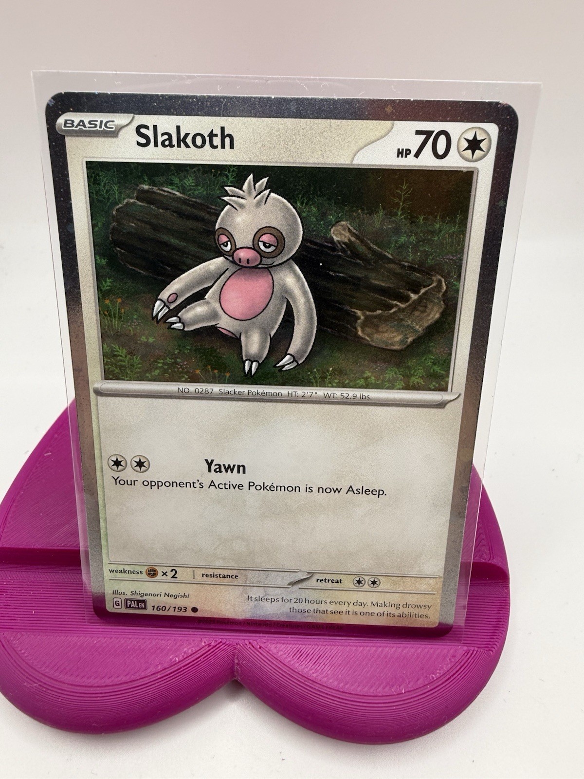 Slakoth (Cosmos Holo) 160/193 Miscellaneous Cards & Products Holo