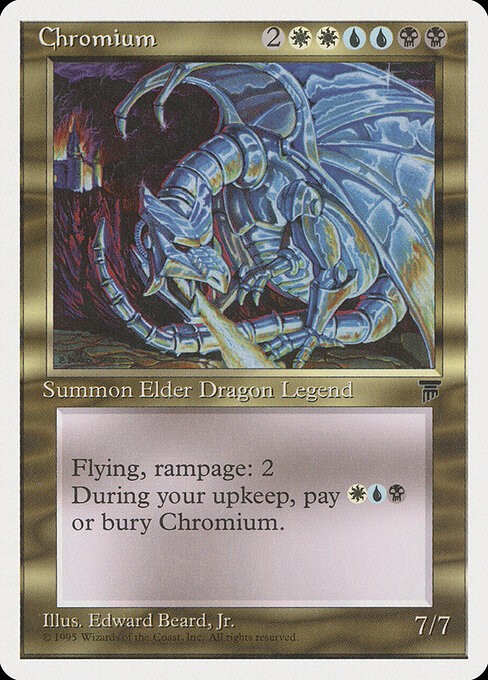 Chromium NonFoil Chronicles 74 NM MTG