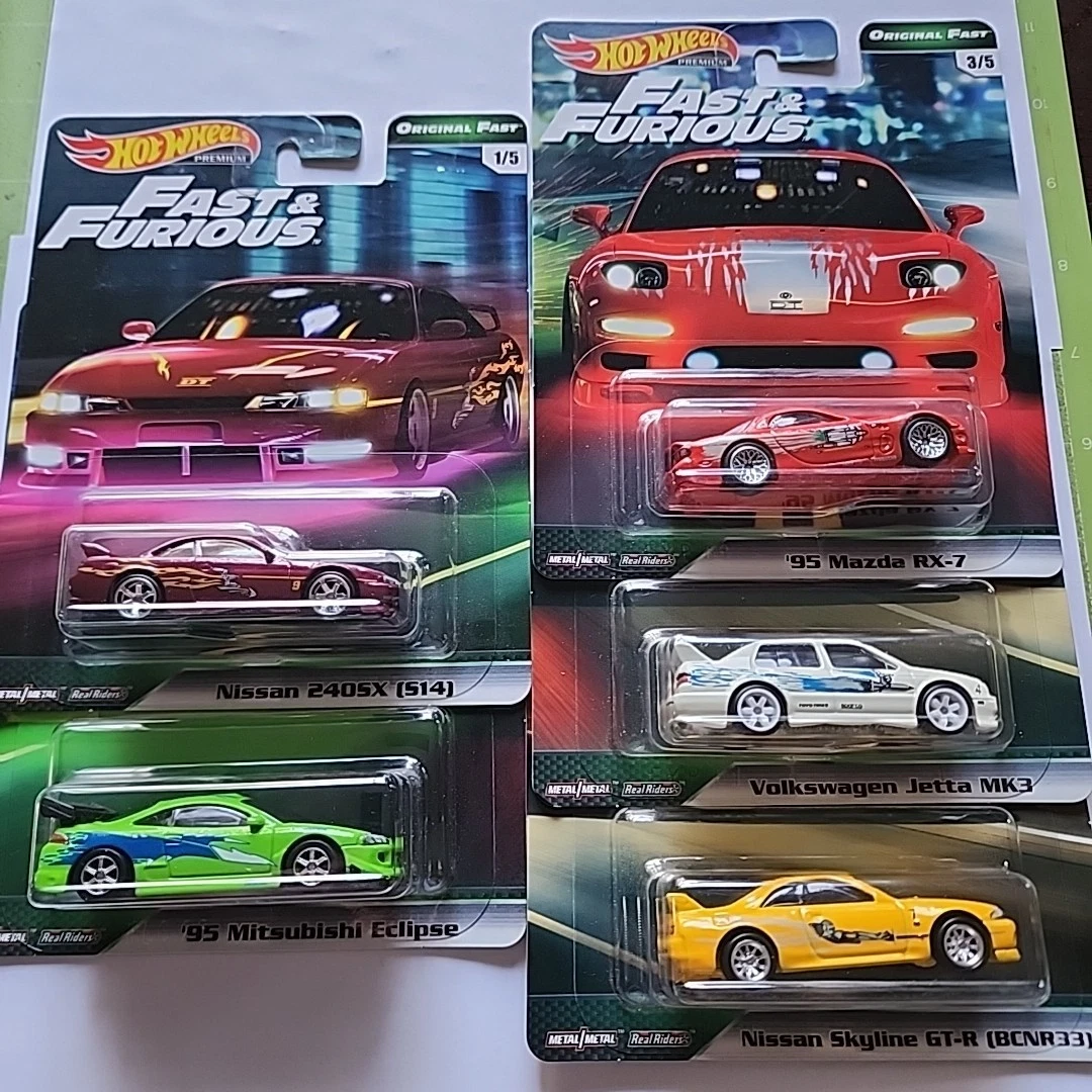 Hot Wheels Fast & Furious Contemporary Manufacture Diecast Cars