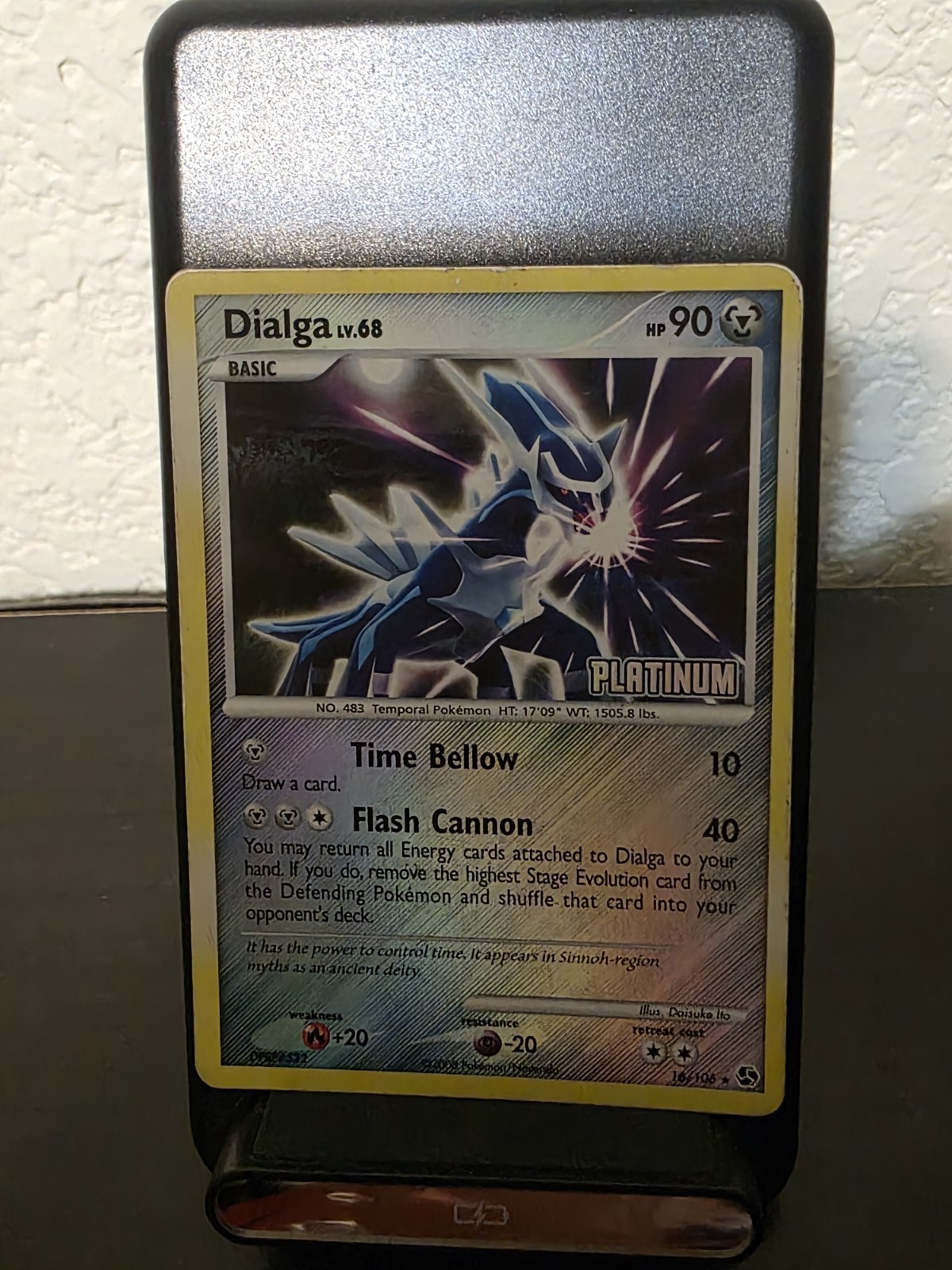 Pokemon Dialga Card LV.68 16/106 Great Encounters Series