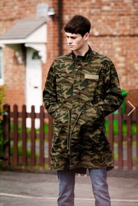 Pretty Green Summit Camo Parka　oasis Parka Pretty Green | eBay