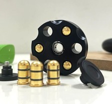 Custom LOGO fidget spinner revolver bullet detachable spinning top 10PCS per SET